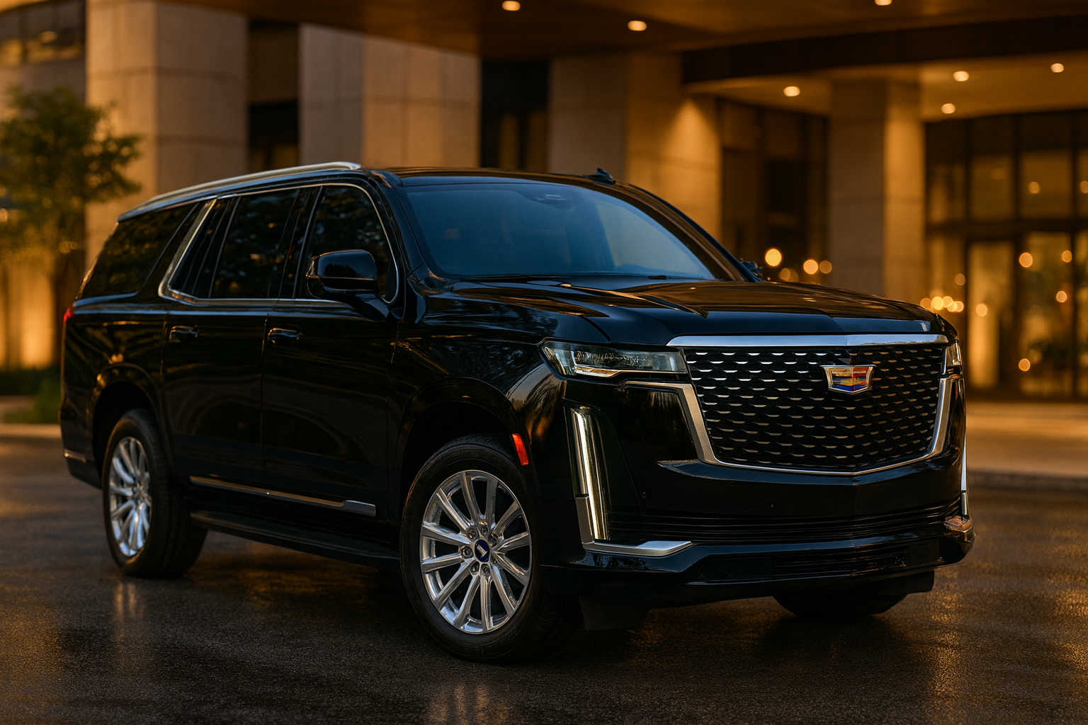 Armored Cadillac Escalade ESV - View 1