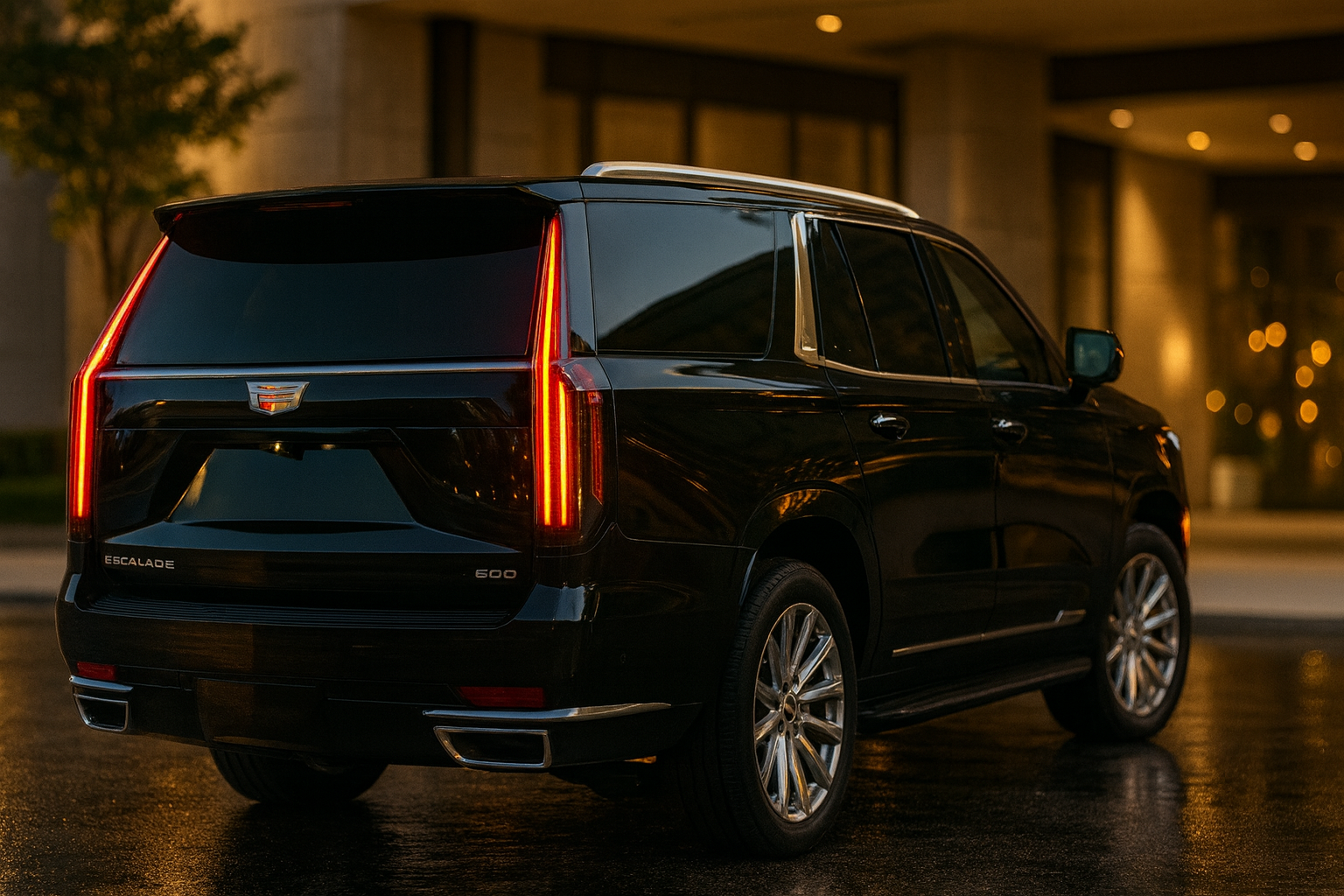 Armored Cadillac Escalade ESV - View 4